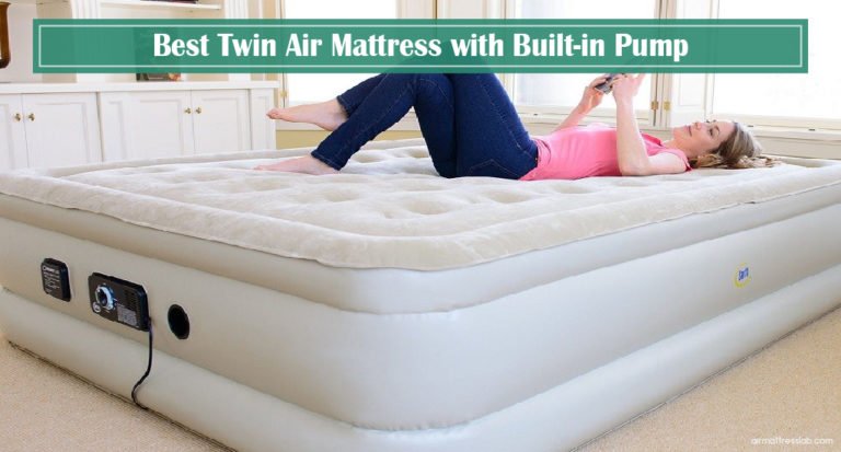 quality twin air mattress with pump