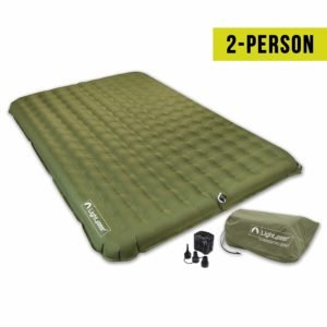 Lightspeed Outdoors 2 Person PVC-Free Air Mattress for Camping