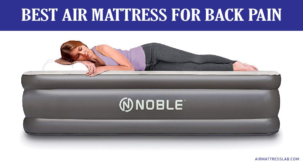 back pain from sleeping on air mattress