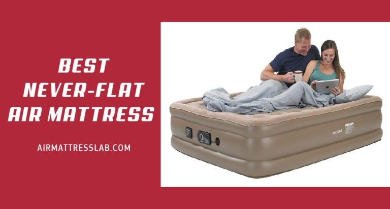 never flat air mattress twin xl