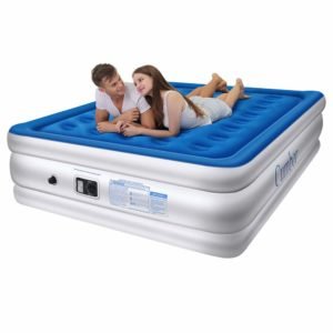 Cumbor Luxury Queen Air Mattress with Built-in Pump