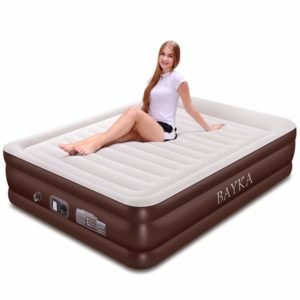 Queen Air Mattress, Raised Elevated Double High Airbed for Guest