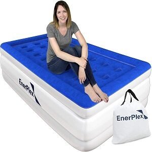 ENERPLEX NEVER-LEAK TWIN AIR MATTRESS 