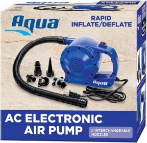 Aqua Heavy Duty 110V AC Air Pump for Inflatables 