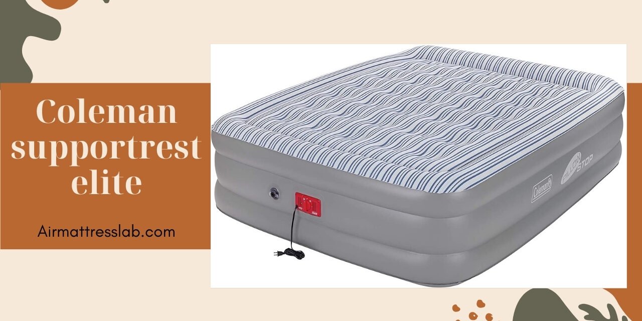 Coleman SupportRest Elite Double-High Airbed Review