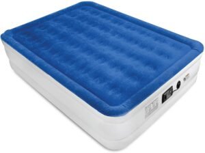 SoundAsleep Dream Series Air Mattress with ComfortCoil Technology & Internal High Capacity Pump - Queen Size