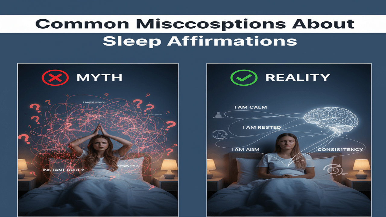 Common Misconceptions About Sleep Affirmations
