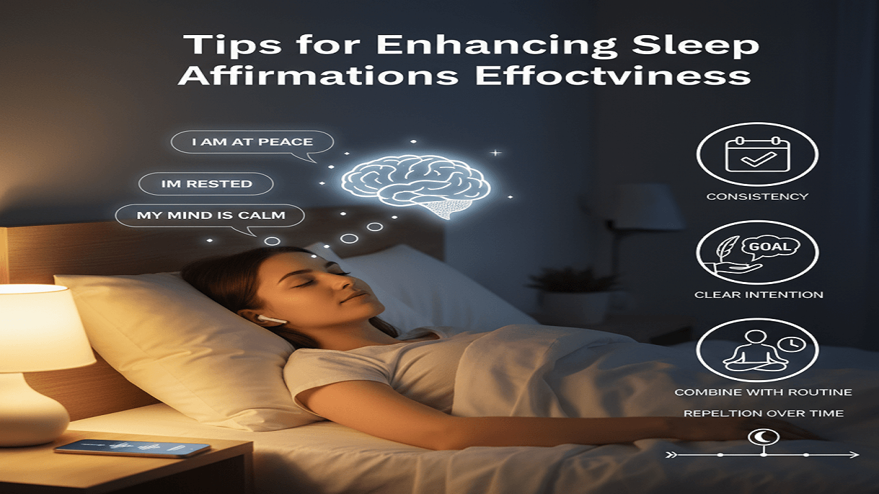 Tips for Enhancing Sleep Affirmations Effectiveness