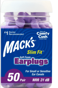 Top Earplugs For Camping - Mack's Slim Fit Ear Plugs