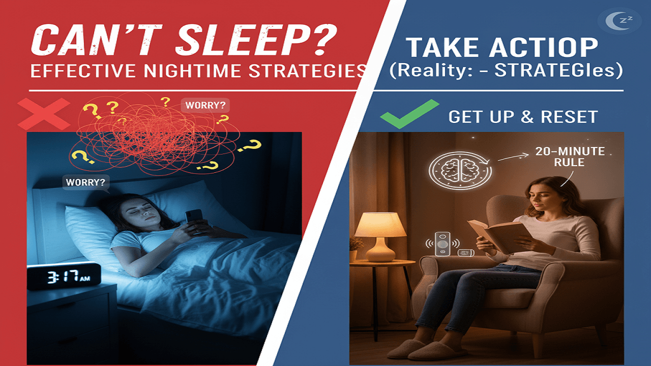 What to Do if You Can’t Sleep — Effective Nighttime Strategies