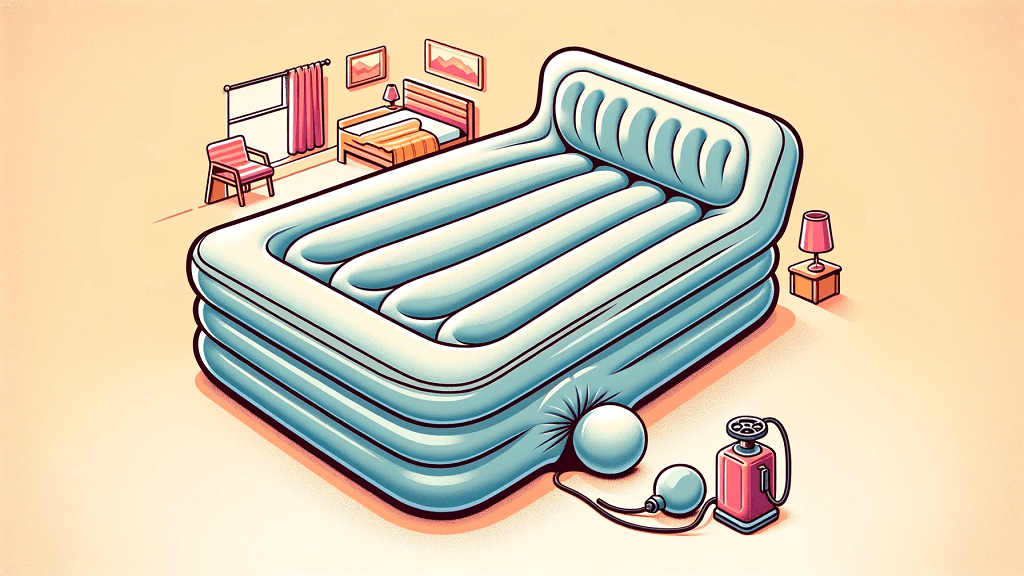The Perplexing Problem of the Bubble in Air Mattresses