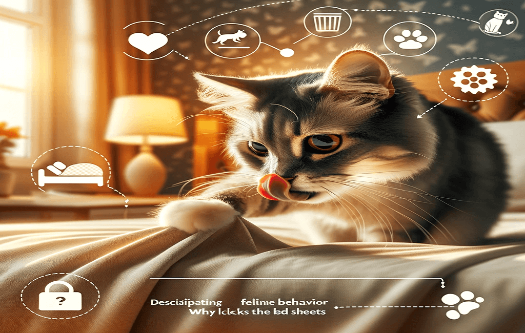 Deciphering Feline Behavior: Understanding Why Your Cat Licks the Bed Sheets
