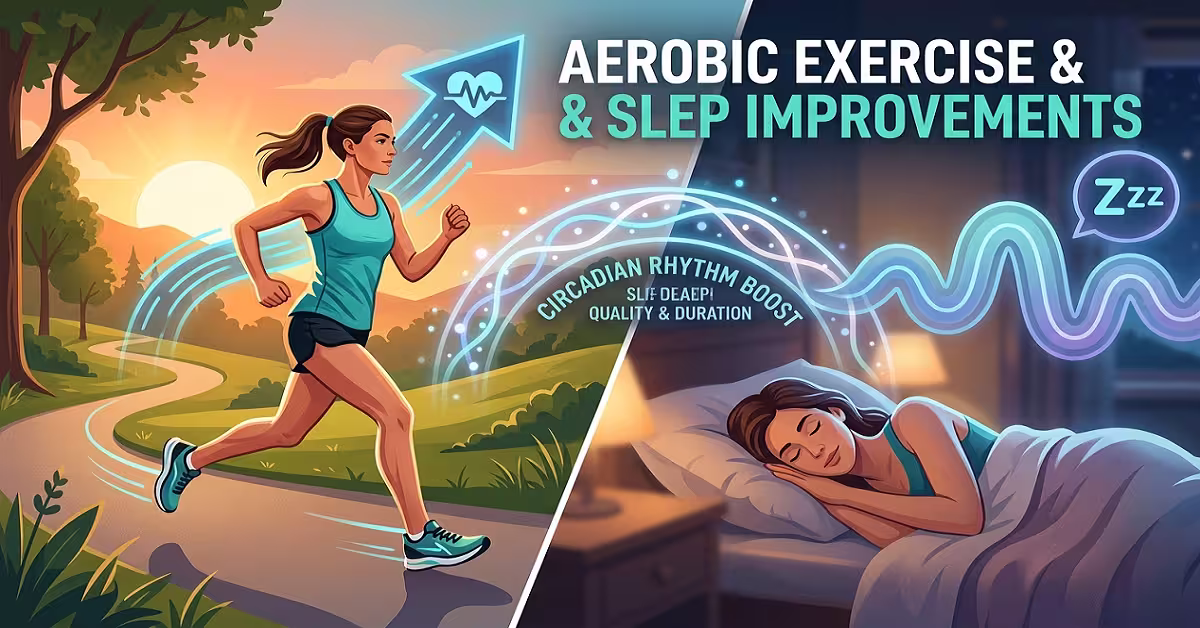 Aerobic exercise and sleep improvements for health