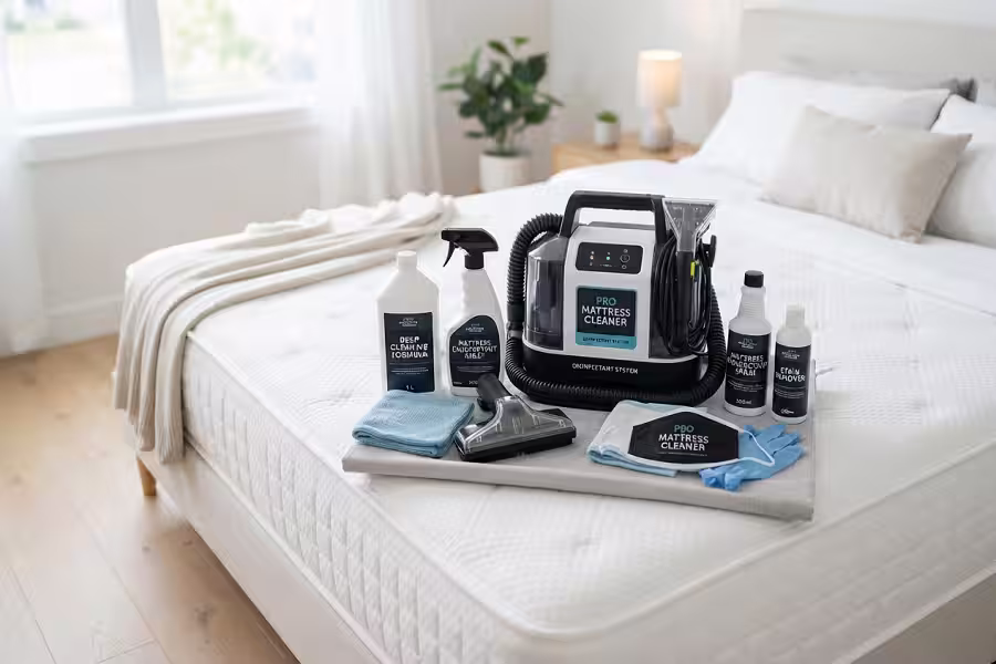 Professional mattress cleaning and disinfectant kit