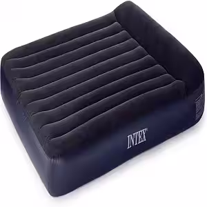 Intex comfort plush elevated dura-beam airbed with 18-inch height profile