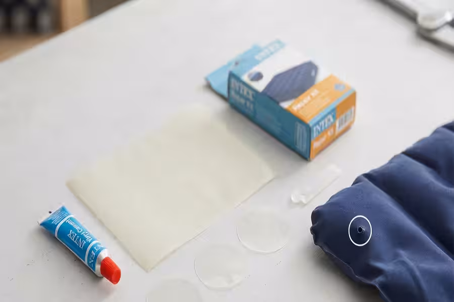 Essential air mattress repair kit for Intex beds