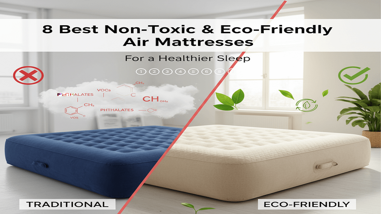 8 Best Non-Toxic & Eco-Friendly Air Mattresses for a Healthier Sleep