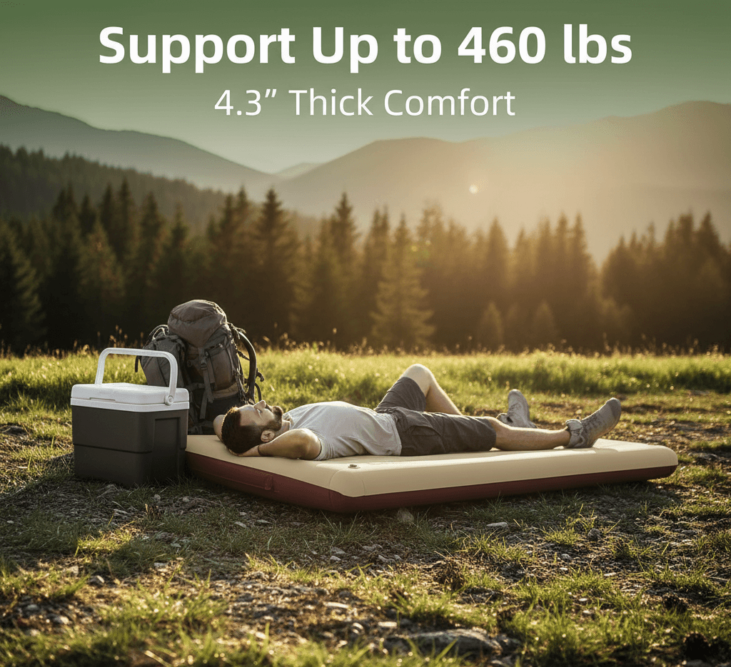 Desque Self Inflating Mat Best Budget Hybrid
