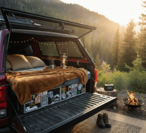 HEST Dually - Portable Camping Mattress, Enhanced Memory Foam, Double Mattress, Sleeps