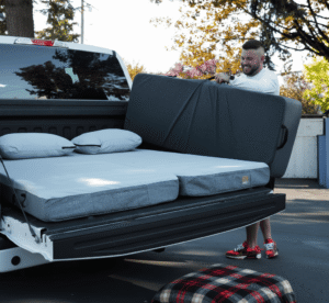 HEST Dually - Portable Camping Mattress, Enhanced Memory Foam, Double Mattress, Sleeps Two
