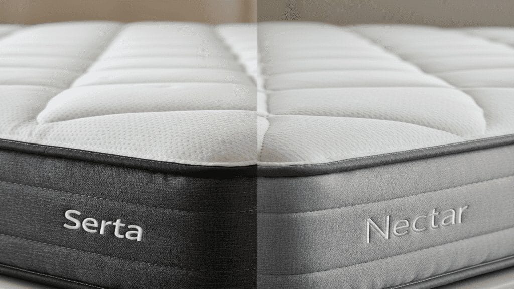 Serta vs Nectar Mattress Support, Cooling, Value