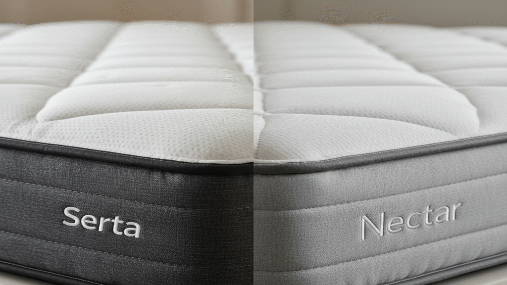 Serta vs Nectar Mattress Support, Cooling, Value