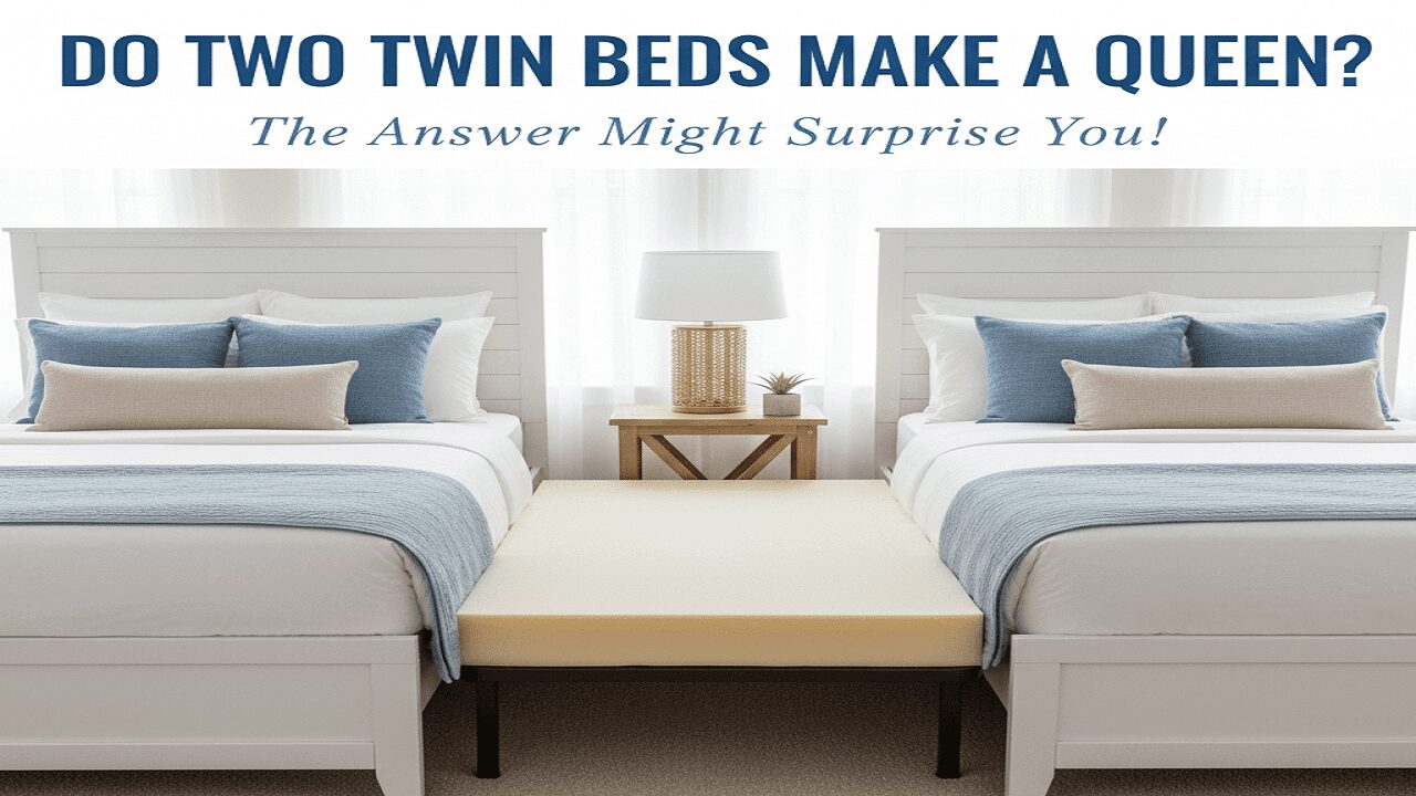 What Happens When You Combine Two Twin Beds