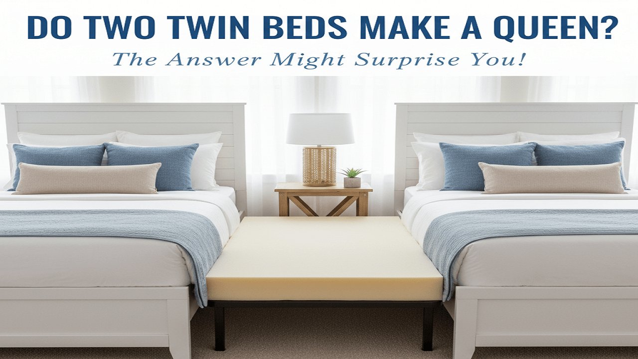 What Happens When You Combine Two Twin Beds