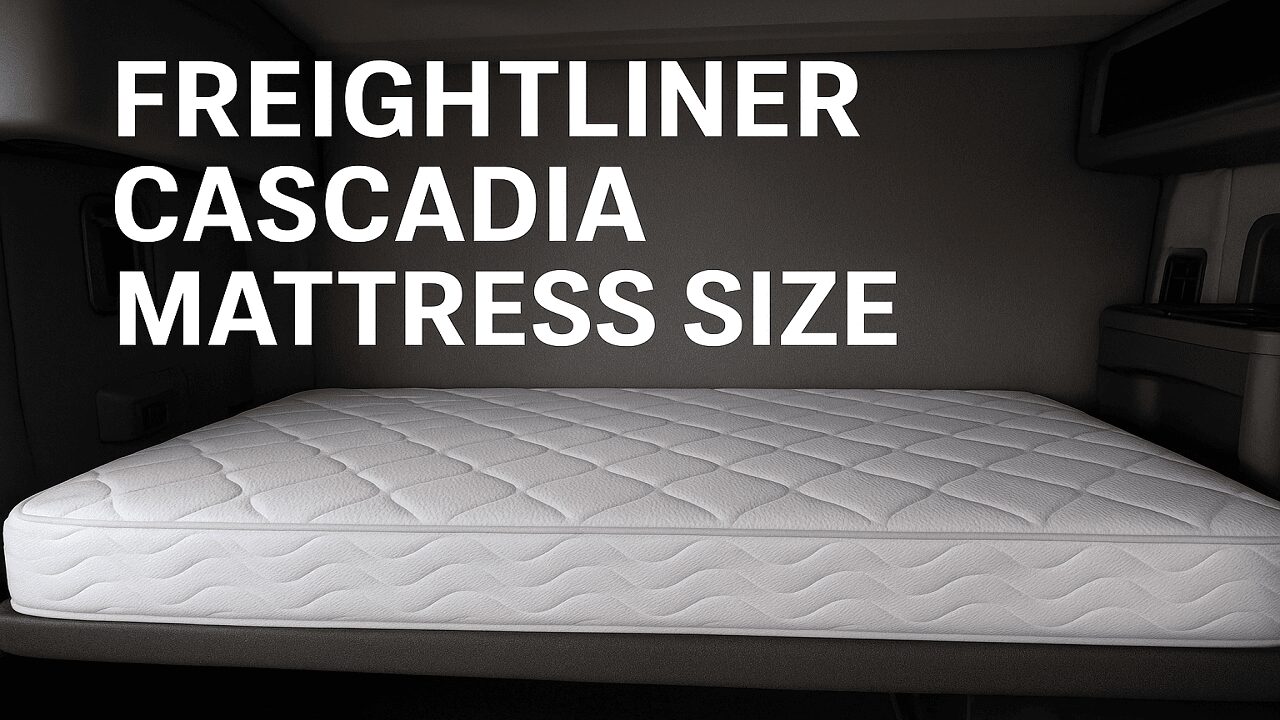 freightliner truck mattress size