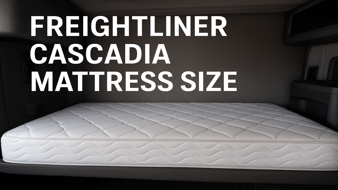 freightliner truck mattress size