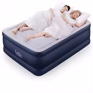 Sable Air Mattress Full Size XL with Built-in Electric Pump