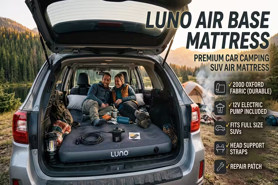 Luno AIR BASE Mattresses - SUV Air Mattress